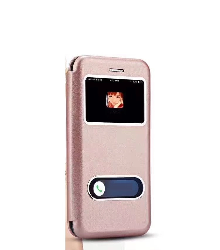 Bao da iPhone 6/ iPhone 6s (2 ô cửa số, hiệu OPEN)